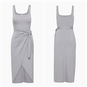 NEW Aritzia Wilfred Saturn Midi Dress Small, Get Resort Vacay Ready!